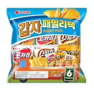 Orion Potato Family Pack 6 Packs, 180g
